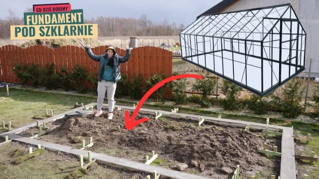 Fundament pod szklarnię - z czego go zrobić, aby uniknąć problemów?